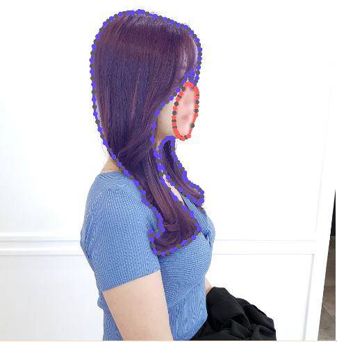 K헤어스타일 데이터셋. 데이터 활용에 제한이 없도록 개인정보비식별화를 통해 법적 이슈를 완전히 해결한 원천 데이터로 구성됐다. AI허브 제공