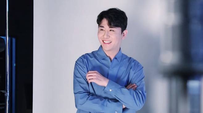 영탁, 펩시 CF 유쾌한 비하인드 'CF엔 영탁이 찐이야~'