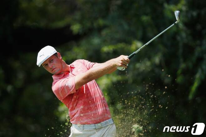 골프 '세계랭킹 6위' 브라이슨 디섐보가 코로나19 양성 판정을 받았다. © AFP=뉴스1