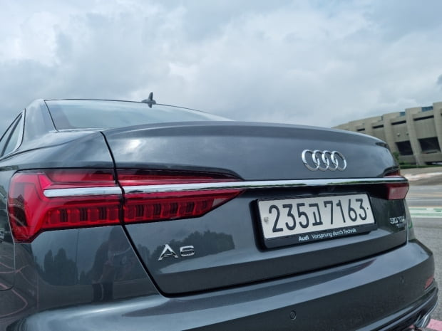 아우디 A6 50 TDI 콰트로 프리미엄. 사진=신현아 기자