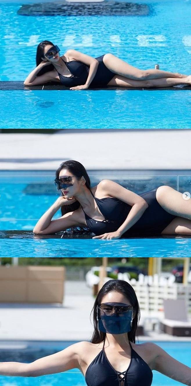 조정민이 독보적인 섹시함을 자랑했다. 사진=조정민 SNS