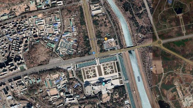 '금수산 태양 돼지국밥'이라는 지명도 등록돼 있다.