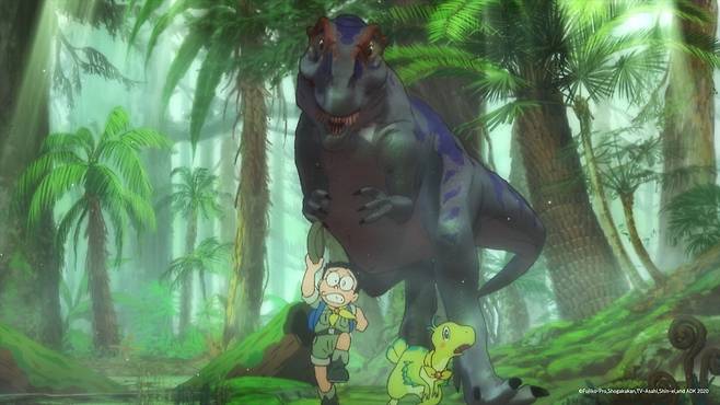 애니메이션 '도라에몽: 진구의 신공룡' [리틀빅픽처스 제공. 재판매 및 DB 금지]