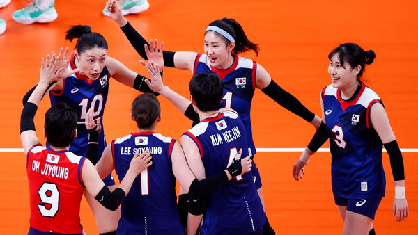 사진=Reuters/연합뉴스, 대한민국 여자배구 대표팀