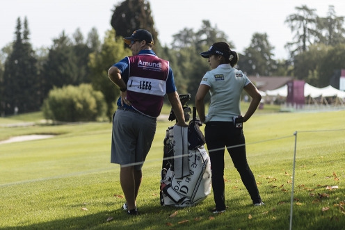 2021년 미국여자프로골프(LPGA) 투어 메이저 대회인 아문디 에비앙 챔피언십에 출전한 이정은6 프로. 사진제공=The Amundi Evian Championship_vendredi_kamil