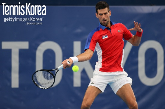 골든 그랜드슬램에 도전하는 조코비치(사진=GettyimagesKorea)