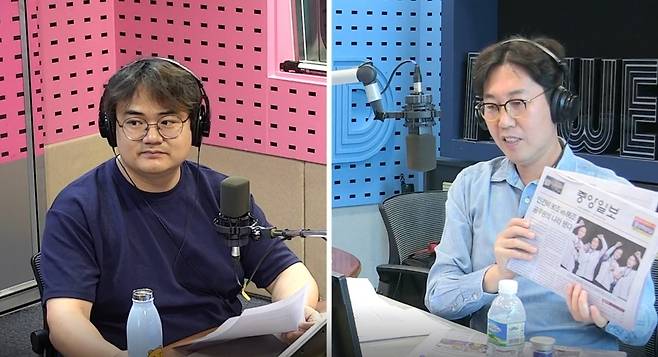 정상근 김영철(사진 왼쪽부터)