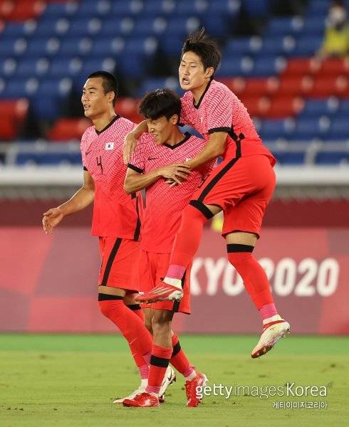 한국 올림픽 축구 대표팀. 사진=게티이미지코리아