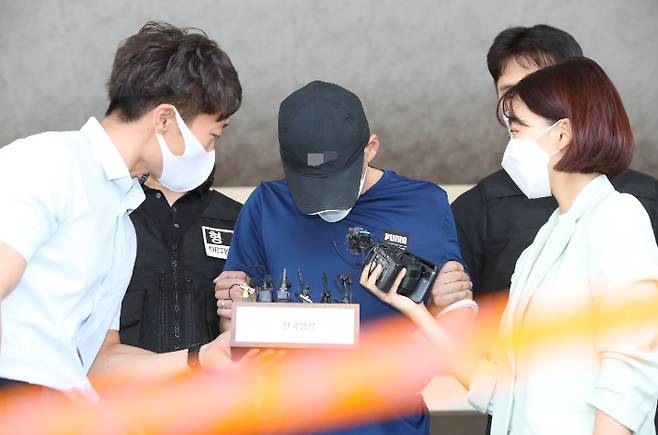 제주 중학생 살해범 백광석 (연합뉴스)