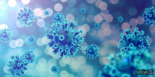 신·변종 감염병에 대응하기 위해 mRNA 백신 연구자들이 한자리에 모였다. 코로나 바이러스 모식도./사진=이미지투데이