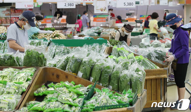 충북의 7월 소비자물가가 전달보다 소폭 올랐다.(사진은 기사 내용과 무관함) / 뉴스1 © News1