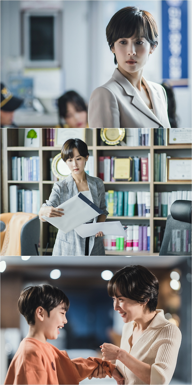 ‘하이클래스’ 조여정 스틸 컷이 공개됐다.사진=tvN 제공