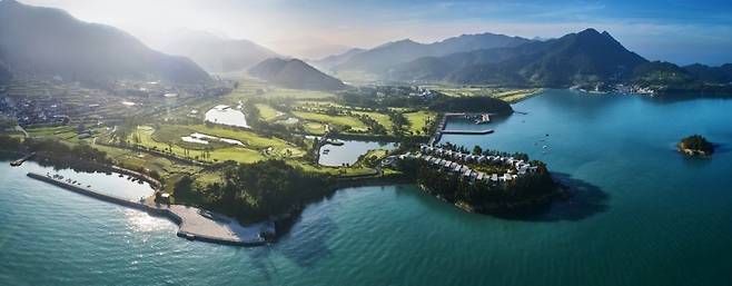 아난티 남해 파노라마 전경. /사진=아난티