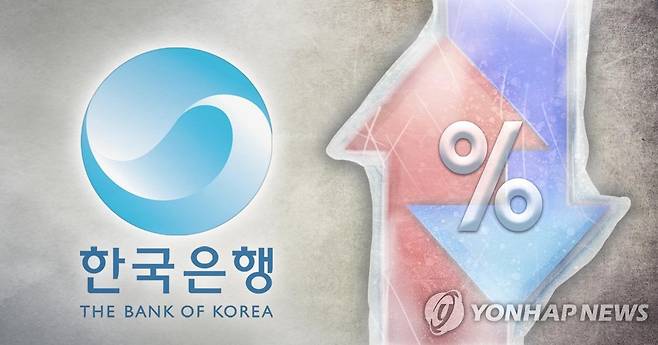 한국은행 기준금리 동결 (PG) [정연주 제작] 일러스트