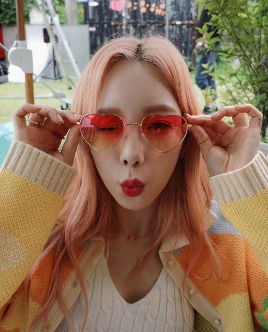 [서울=뉴시스] 가수 태연. (사진=태연 인스타그램 제공).2021.08.04.photo@newsis.com