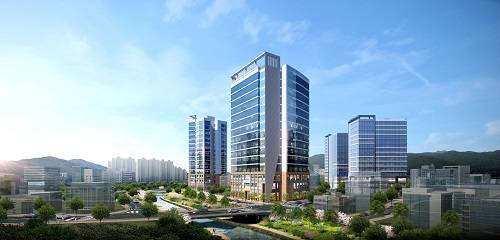 [사진-‘DMC 스타비즈 해링턴타워’ 투시도]