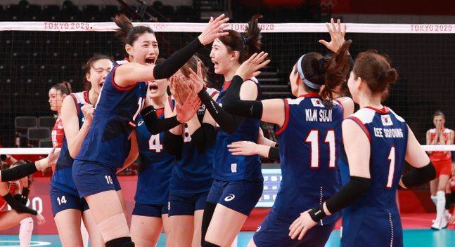 한국 여자배구대표팀. ⓒ 뉴시스
