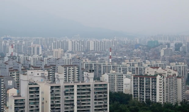 서울 노원구 아파트 밀집지역 전경. /뉴스1