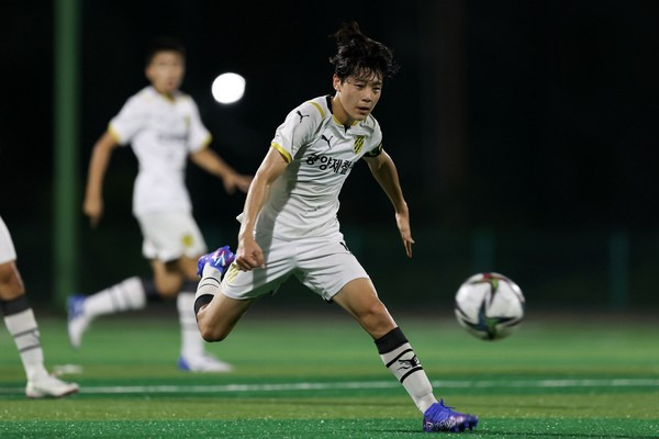 이상민(전남 U15). 한국프로축구연맹 제공