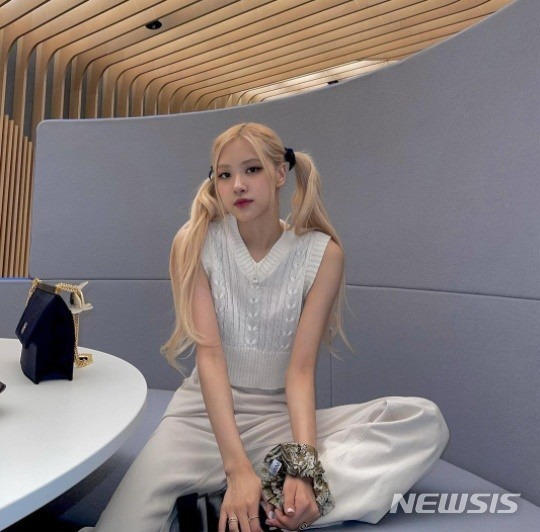 [서울=뉴시스] 블랙핑크 로제(사진=로제 SNS 캡처).2021.08.10.photo@newsis.com