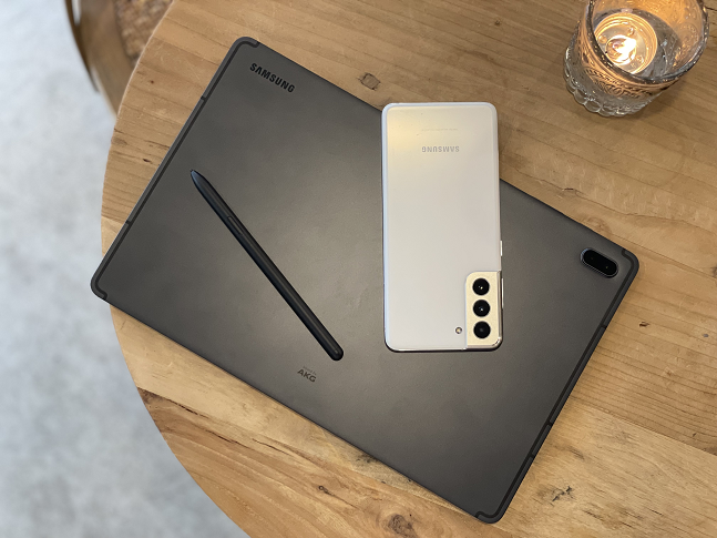 갤럭시 탭 S7 FE. /사진=백유진 기자 byj@