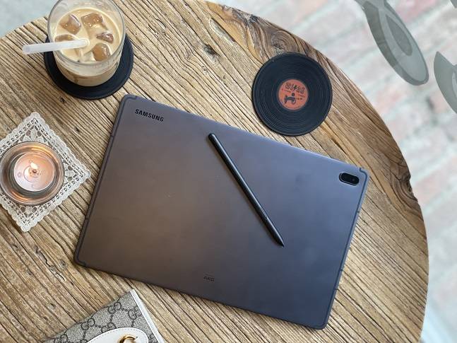 갤럭시 탭 S7 FE. /사진=백유진 기자 byj@