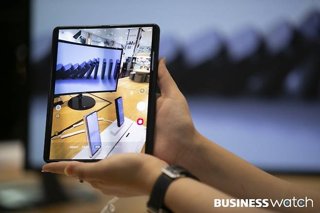 갤럭시Z폴드3/사진=이명근 기자 qwe123@