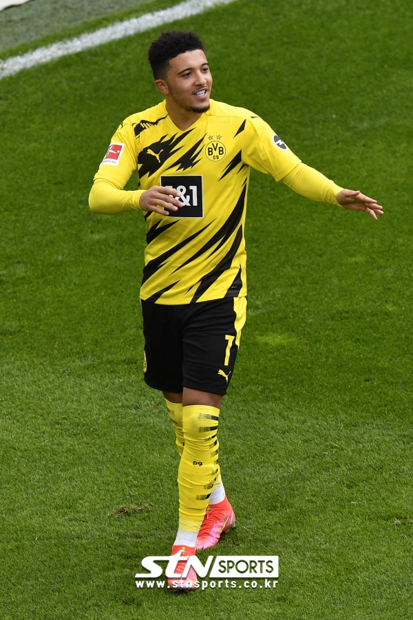 보루시아 도르트문트 윙포워드 제이든 산초. 사진｜뉴시스/AP
