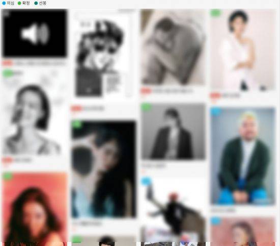 유명인들 가운데 페미니스트를 가려내는 웹사이트 '체크페미' / 사진=인터넷 홈페이지 캡처