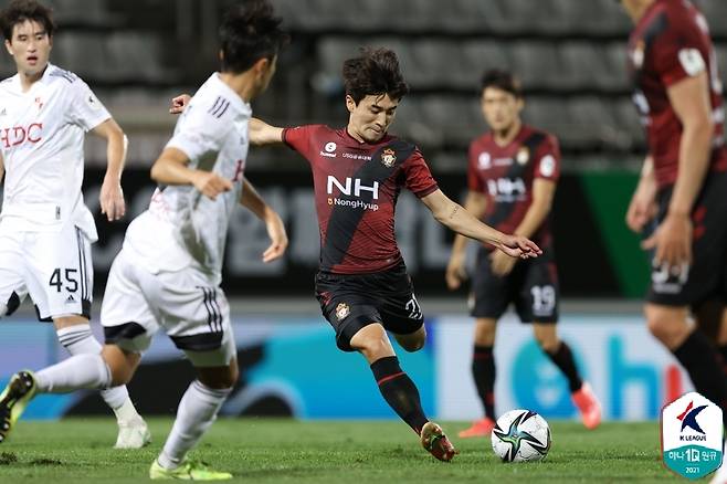 경남의 도동현 [한국프로축구연맹 제공. 재판매 및 DB 금지]