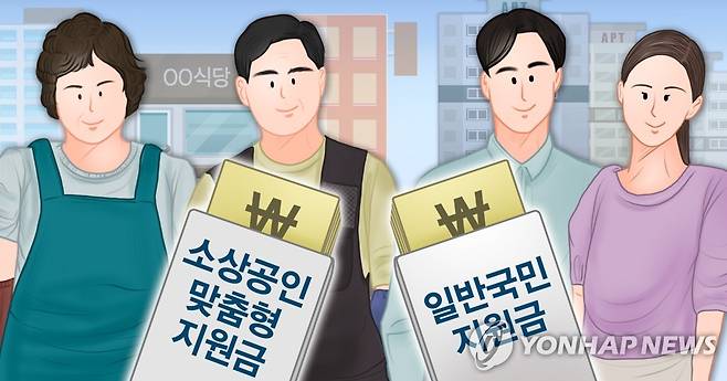 재난 지원금 (PG) [박은주 제작] 사진합성·일러스트