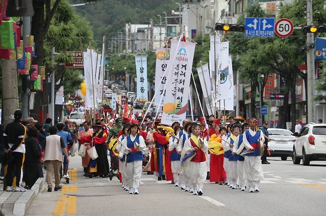 동해 무릉제(코로나 이전 촬영)