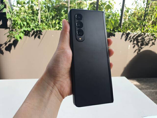 갤럭시Z폴드3. (사진=지디넷코리아)