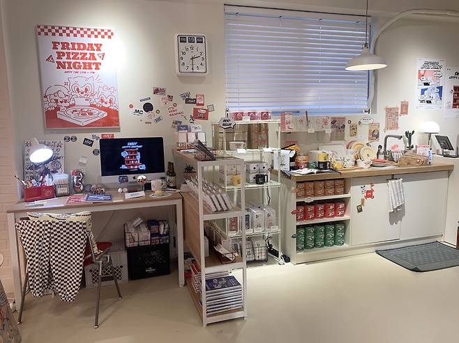 '로티의 아파트' 팝업스토어 전경. /김은영 기자