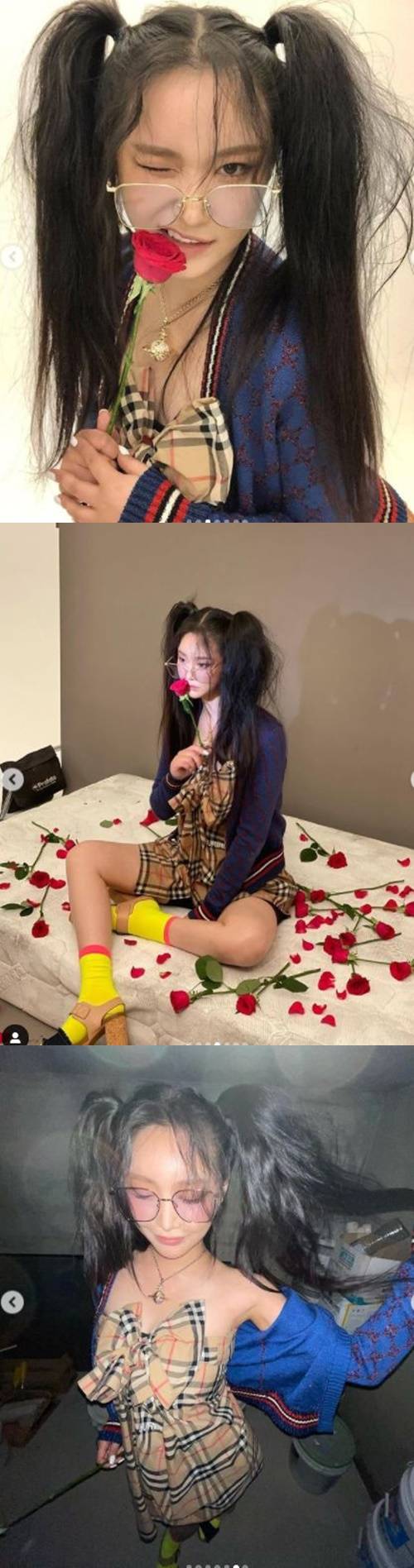 브레이브걸스(브브걸) 민영이 치명적인 매력을 발산했다. 사진=민영 인스타그램