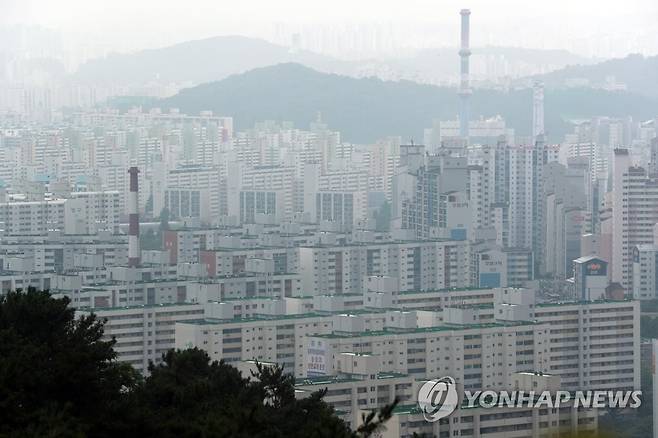 서울 노원구 도봉구 일대 아파트 단지 모습 [연합뉴스 자료사진]