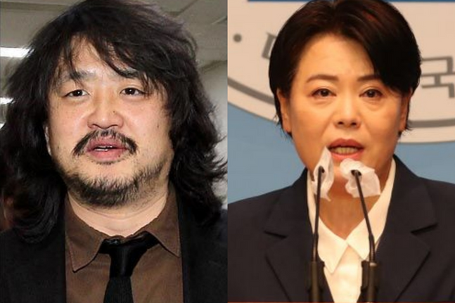 방송인 김어준씨, 윤희숙 국민의힘 의원 ⓒ데일리안