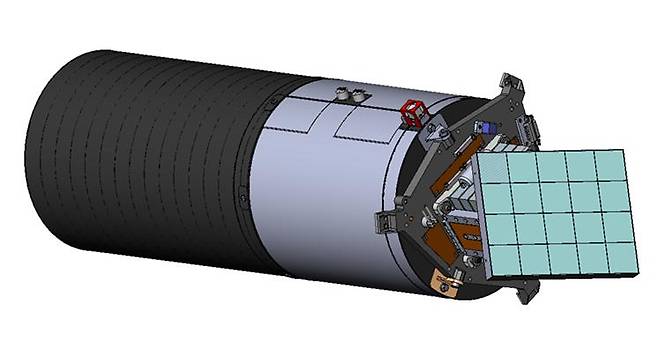 달 궤도선에 장착될 섀도캠./사진제공=과학기술정통부