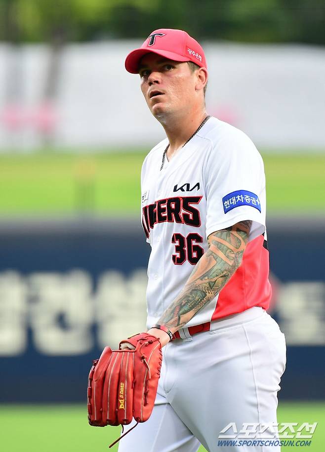 KIA 시절 브룩스. 스포츠조선DB