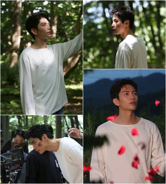 Lee Min Ki showed off his moody talentLee Min Ki raised his attention by taking the lead role of Singer Nell (NELL) Woi Music Video, which was released on the 2nd.This Music Video was the second meeting between Lee Min Ki and Nell, and it was anticipated before the release.In this regard, Lee Min Kis shooting behind-the-scenes was revealed. Lee Min Ki draws attention with a blood-colored wound on his face that contradicts the white T-shirt of pure white.In the middle of the light pouring through the trees, he showed a hollow and uneasy aspect and completely extinguished the concept of a dreamy atmosphere.According to the official, Lee Min Ki shared various opinions with the director at the shooting site and coordinated the characters in the music video with a super-emotion line, and led the scene with professionality that does not forget monitoring for each scene.Lee Min Ki expressed his moments with only eyes and facial expressions in the music video as well as the drama and the movie, and gave intense impact to each screen.Therefore, expectations are added to the hot performances to be shown in the next work.Meanwhile, Lee Min Ki is currently filming JTBCs new drama My Feminist movement diary and is about to release the movie Three days.