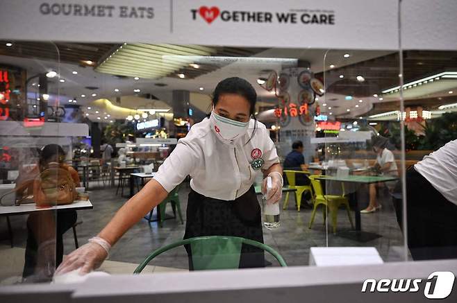 방콕의 한 레스토랑 © AFP=뉴스1