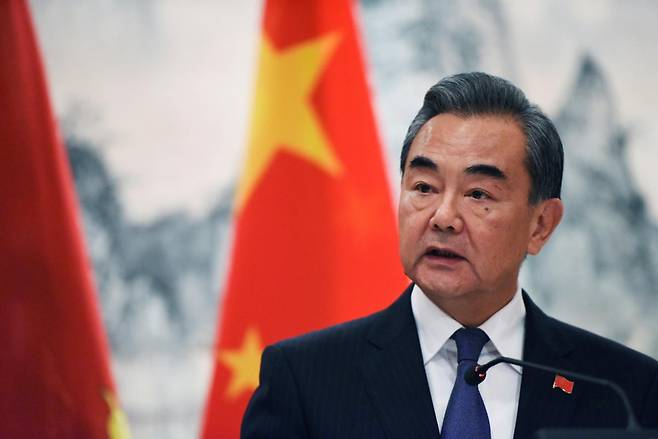 Chinese Foreign Minister Wang Yi (Reuters-Yonhap)