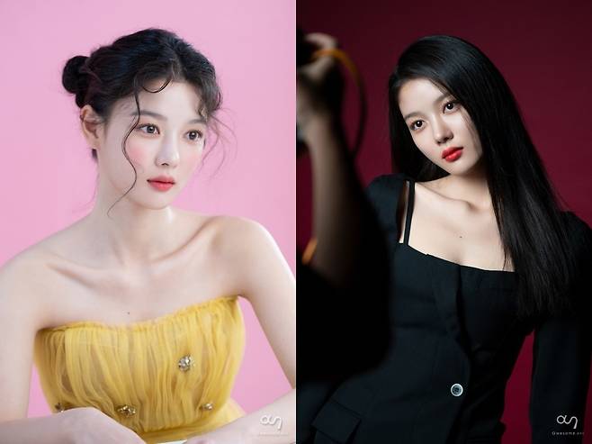 김유정이 아름다운 미모로 시선을 사로잡았다. /사진=어썸이엔티 제공