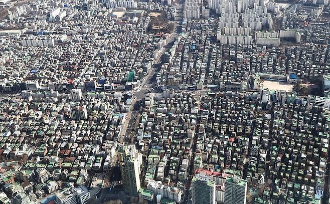 서울 시내의 빌라촌. 사진은 기사 내용과 상관없음. 연합뉴스