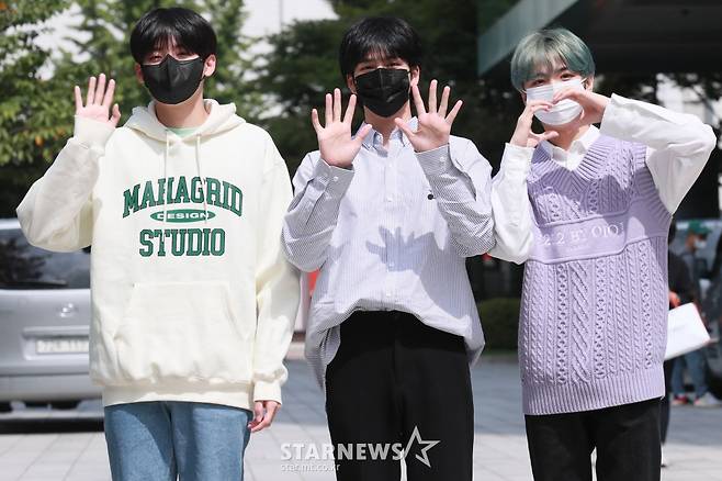 정모-세림-성민 '상큼한 인사'[★포토]