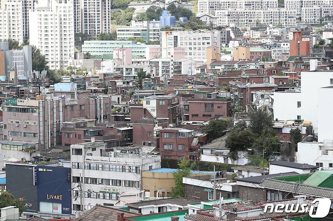 서울 시내의 빌라촌(자료사진) 2021.9.8/뉴스1 © News1 임세영 기자