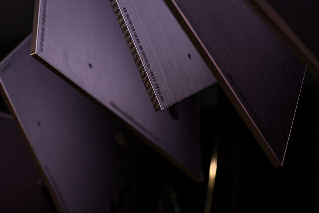 삼성전자가 영국 런던에 위치한 사치 갤러리에서 공개한 네오 QLED를 활용한 8K 영상 작품. (사진=삼성전자)