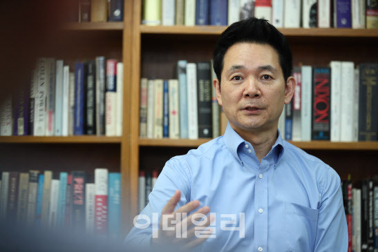 장성민 국민의힘 대선 예비후보.(사진=노진환 기자)