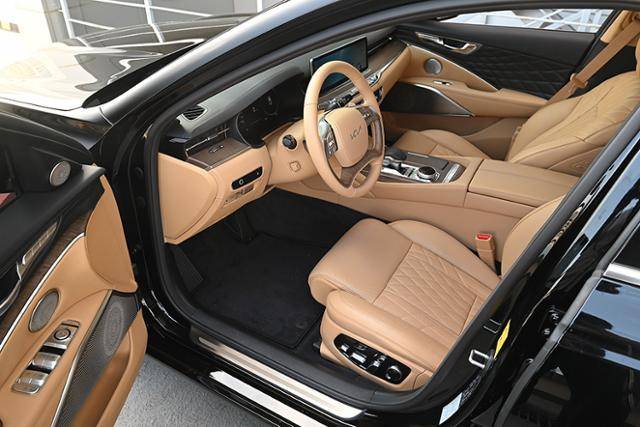 기아 K9 3.3T 4x 자유로 연비