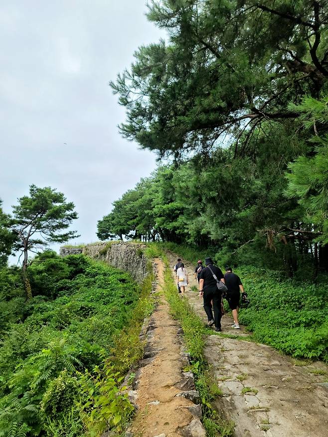 상당산성 일주코스 산책로